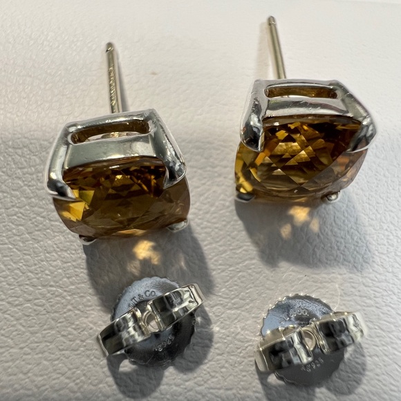 Tiffany & Co. citrine sparkle earrings - Picture 3 of 14
